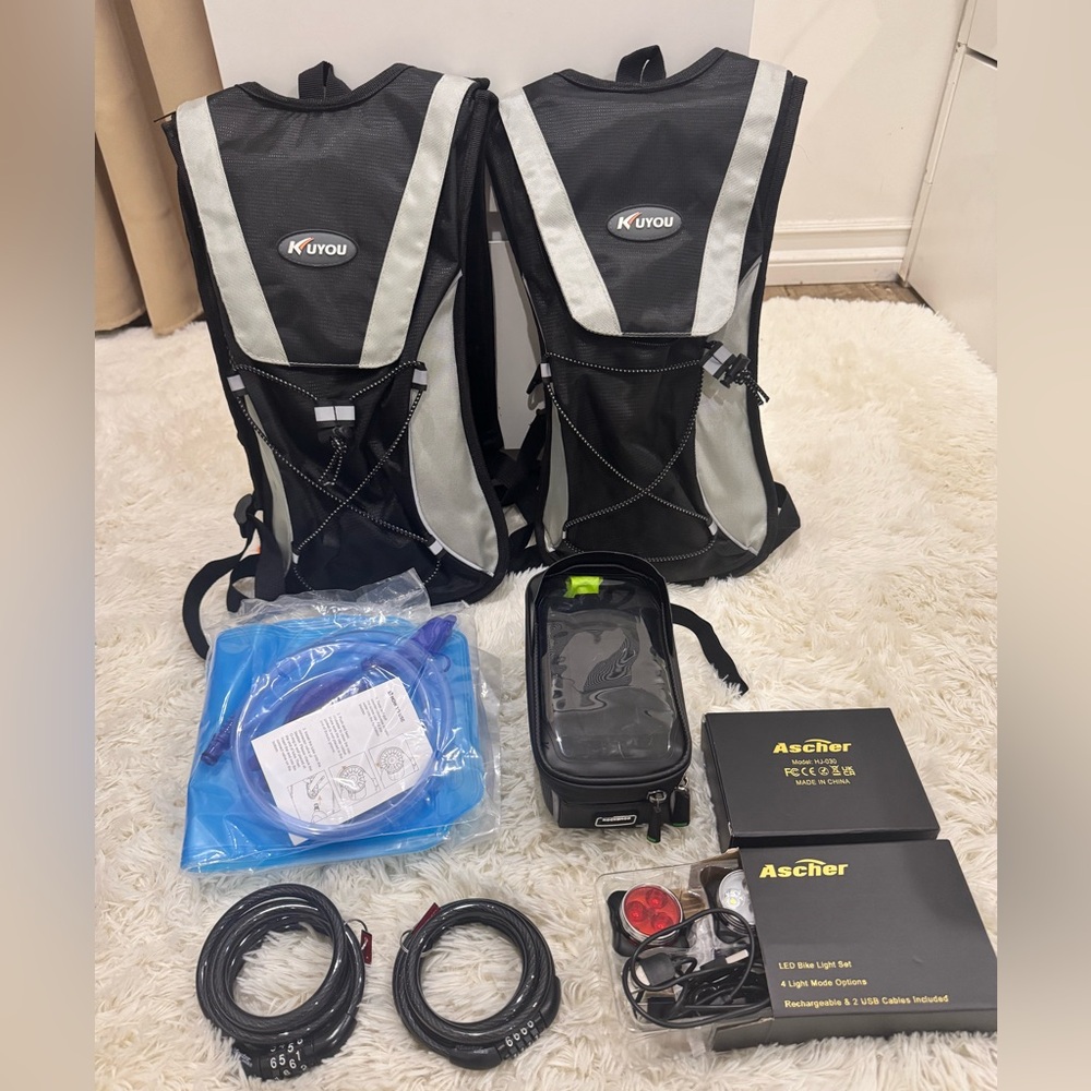 Bicycle Accessory Bundle.